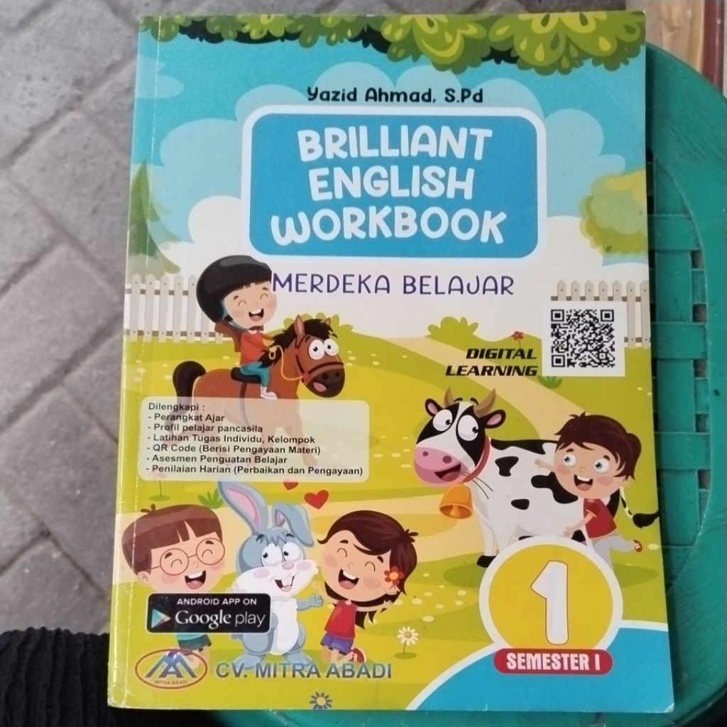 brilliant english workbook kls 1 semester 1
