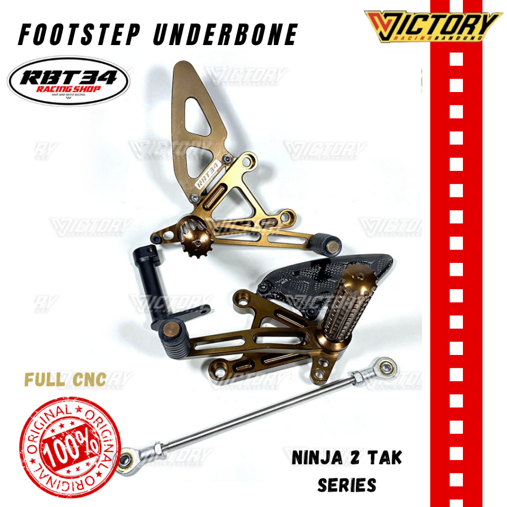 Footstep Underbone RBT 34 Ninja R SS RR ZX 150 Full CNC