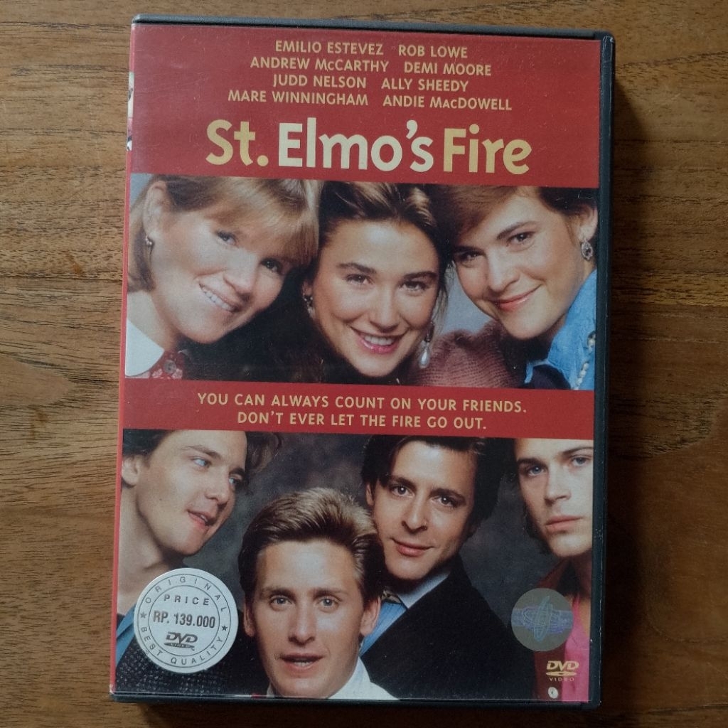DVD Original St. Elmo's Fire (Demi Moore)