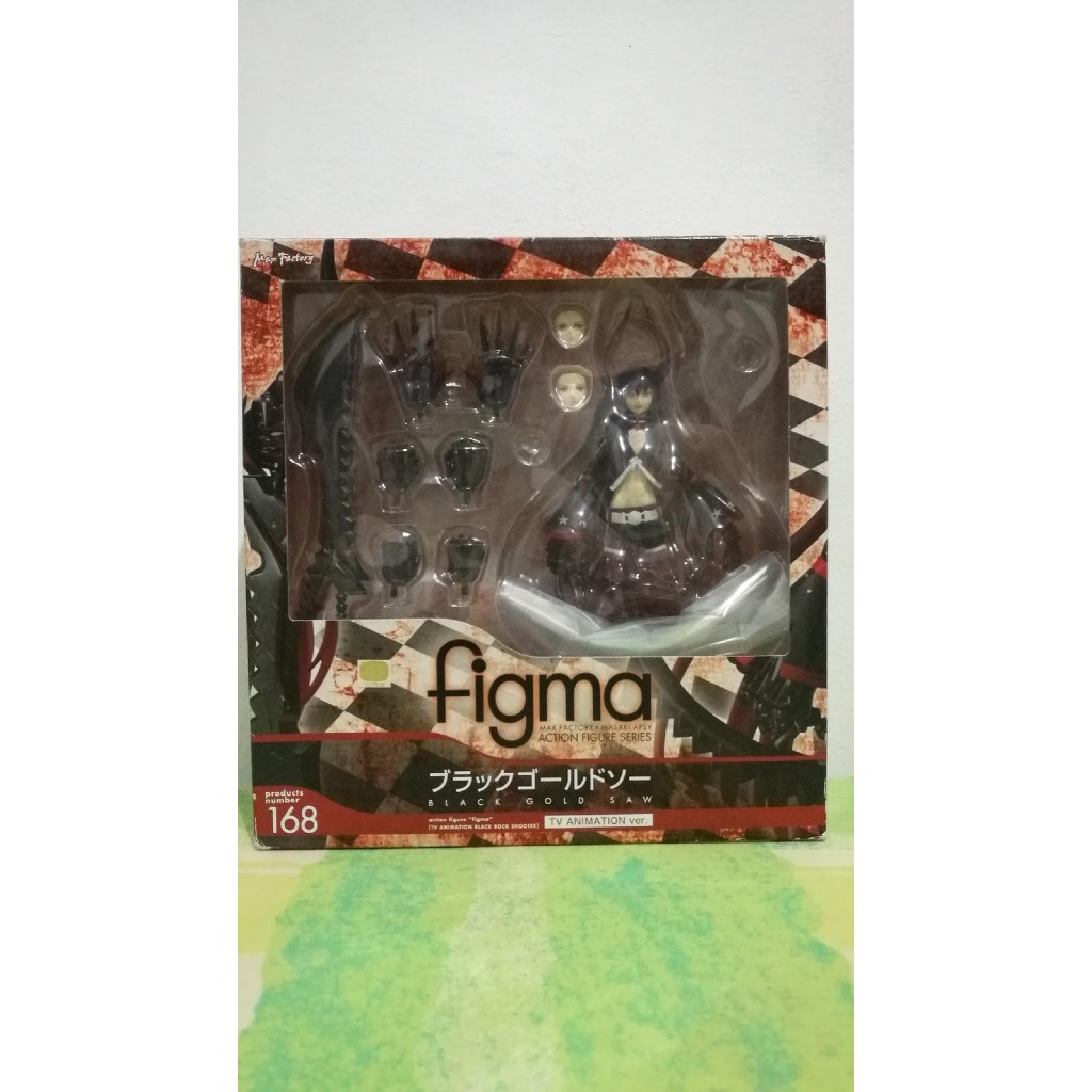 Figma Black Rock Shooter Black Gold Saw Ori 2nd Limited