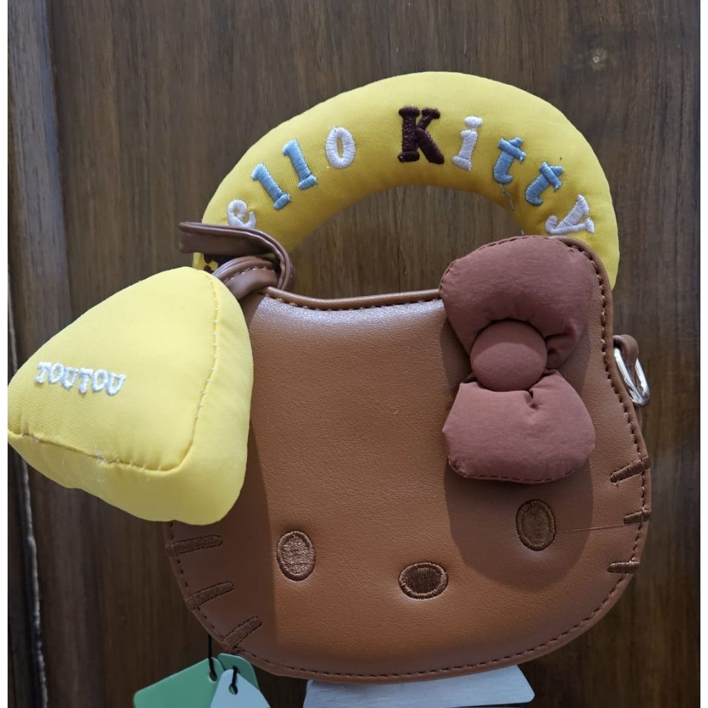 Tas Tou Tou HELLO KITTY mini brown