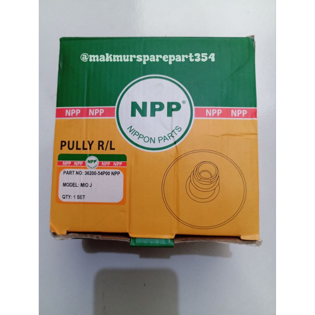 PULLY PULI BELAKANG SET NPP MIO J ORIGINAL NPP