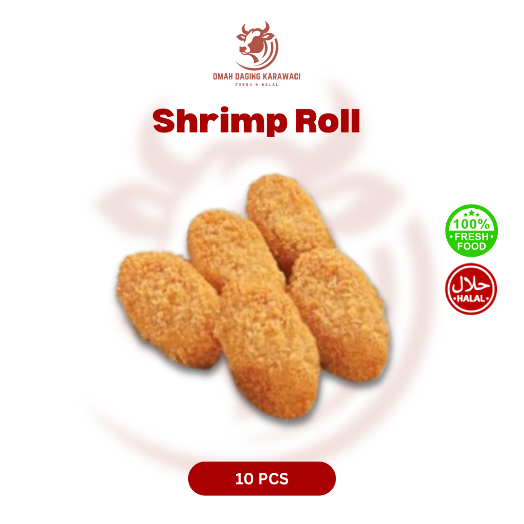 

Shrimp Roll / Nugget Udang Bento Frozen Isi 10 pcs Tangerang
