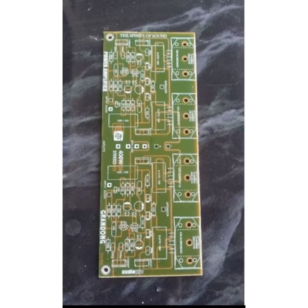 PCB Power 400W Stereo Power SANKEN Stereo