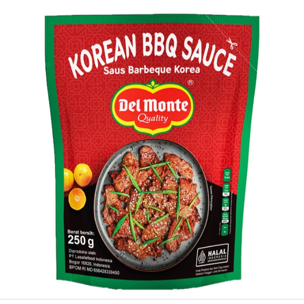 

Del Monte Korean BBQ Sauce Refill 250g