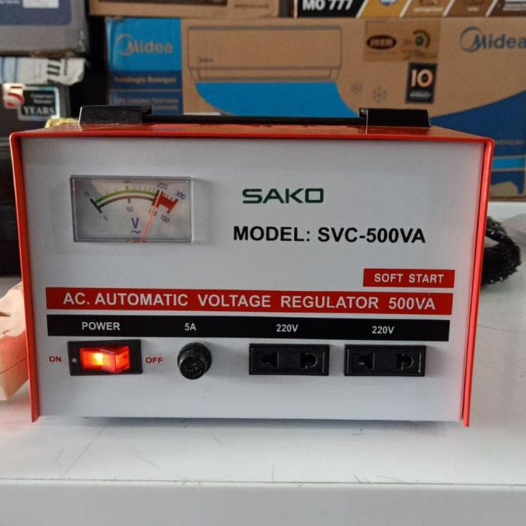 Stabilizer Listrik Sako Svc-500 Watt Stavol Listrik