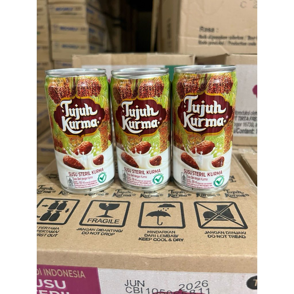 

Tujuh kurma minuman kaleng