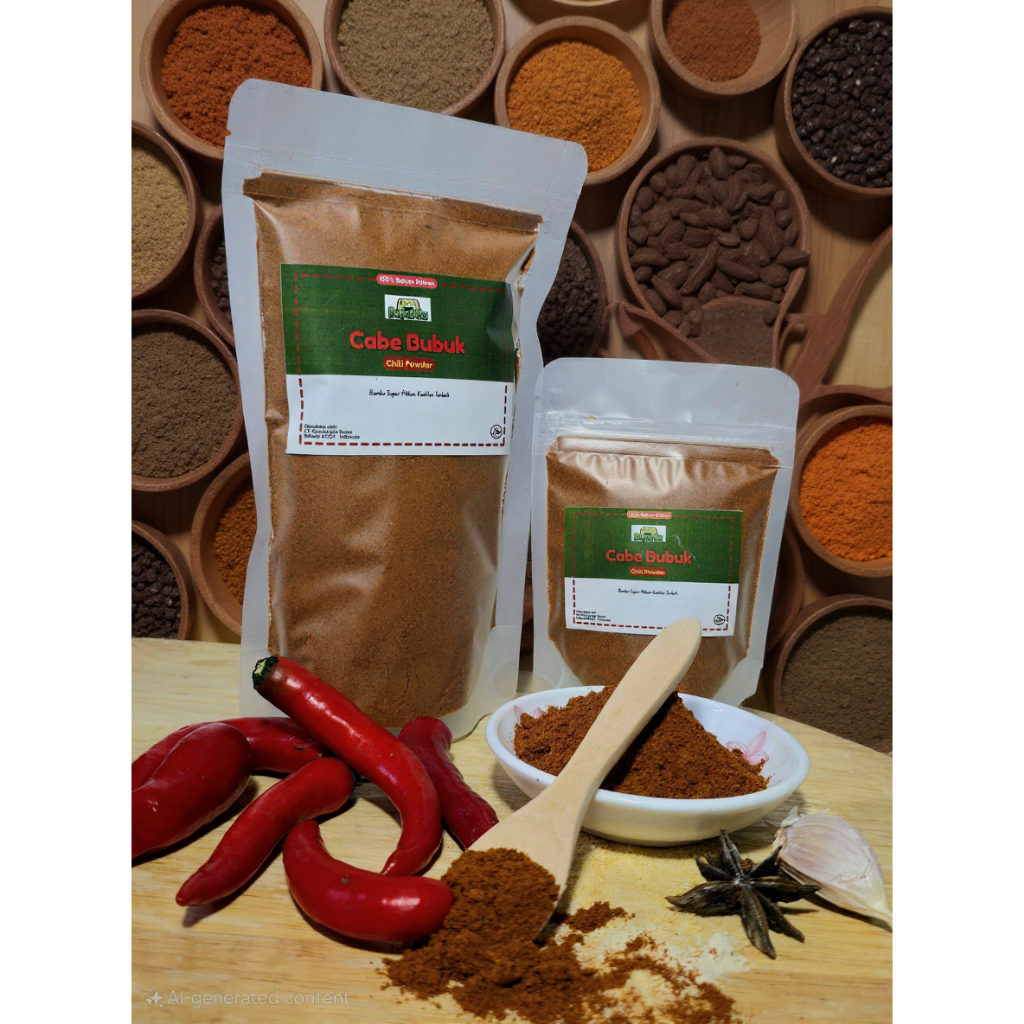 

Bumbu CABE BUBUK Asli / CHILI POWDER / Bumbu Dapurku / Premium Quality / Rempah / Spices