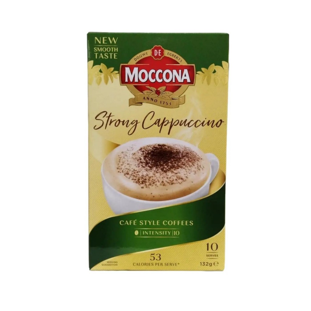 

Moccona Strong Capppuccino 10 Serves 132 gram / Coffee