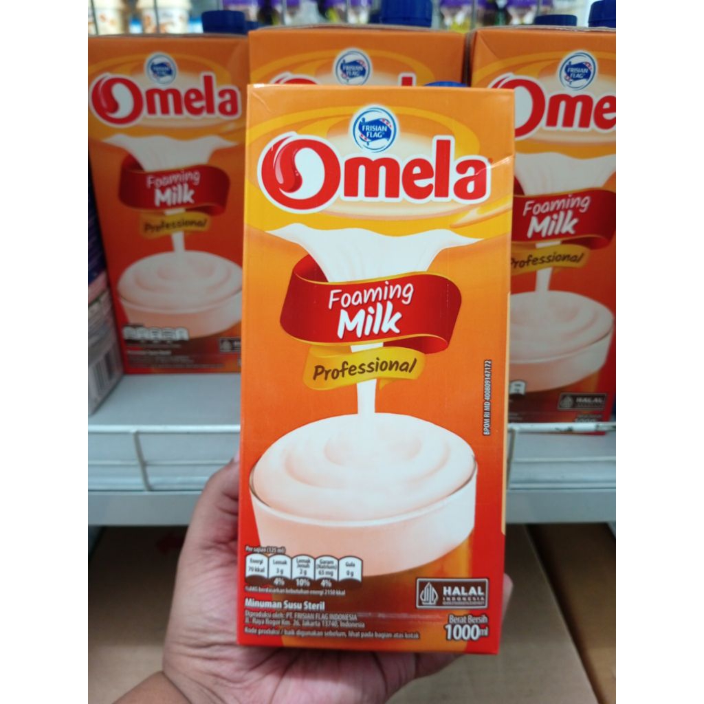 

1 Ltr Omela FOAMING Milk Profesional