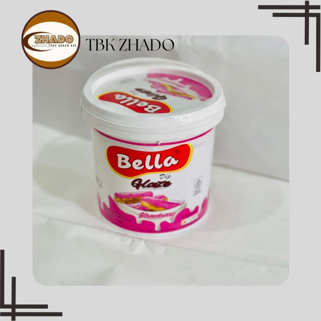 

Bella Dip Glaze Bucket Bahan Kue Toping Dan Isian