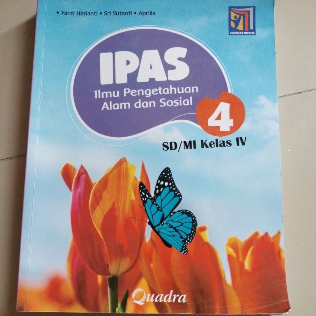 Buku IPAS Kelas 4 QUADRA PRELOVED