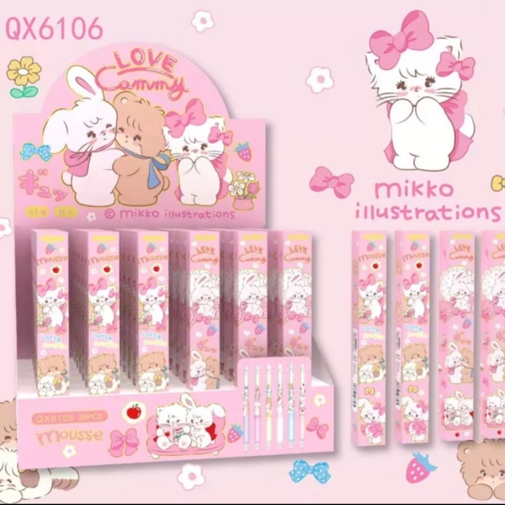 

1 Pcs Blindbox Ballpoint gel Mikko 0,5 MM