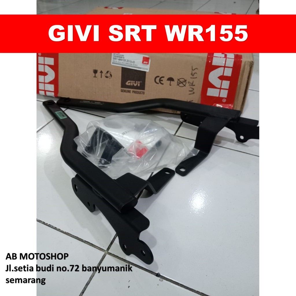 Bracket GIVI SRT Yamaha WR155 Breket box motor givi wr155
