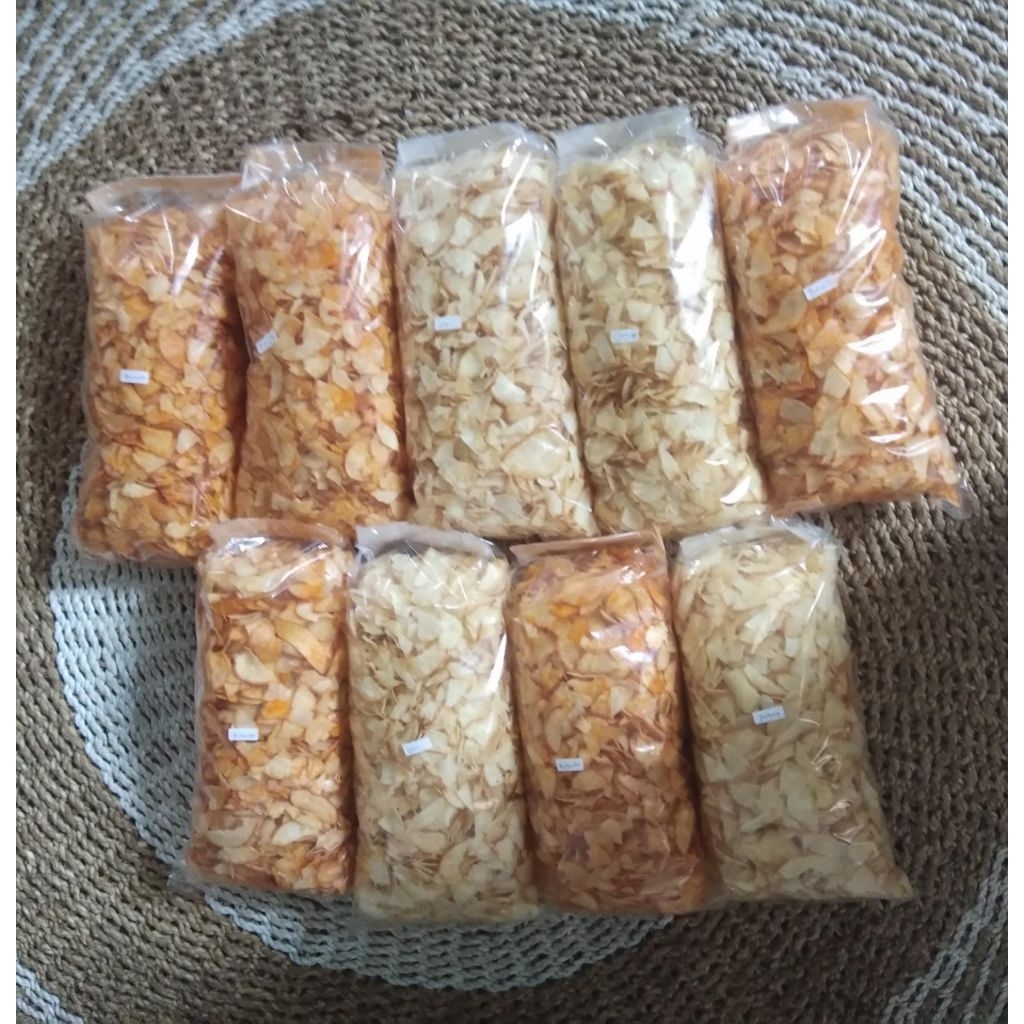 

keripik patahan aneka rasa