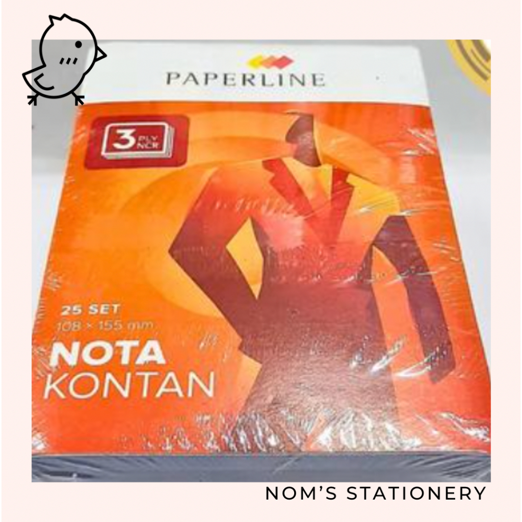 

Nota Kontan Paperline 3 ply (1 Pack isi 10 buku)