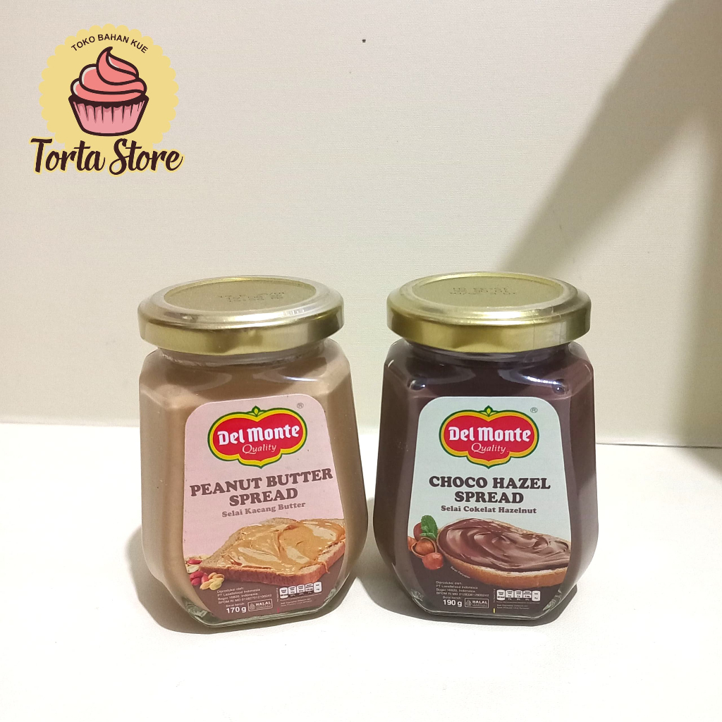 

Delmonte Choco Hazel Spread 190 g & Delmonte Peanut Butter Spread 170 g