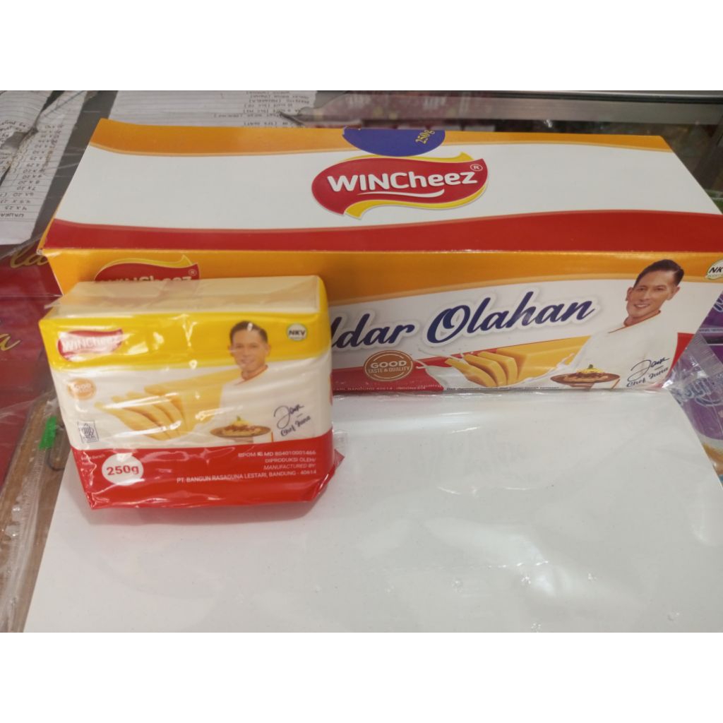 

WINchees KEJU CHEDAAR 250gr/KEJU Parut kemasan 250gr