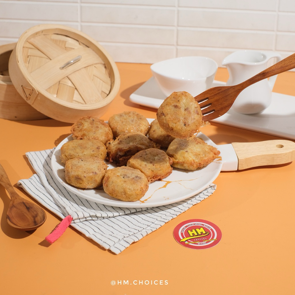 

Perkedel Kentang (isi daging cincang premium) 1 pax isi 10biji