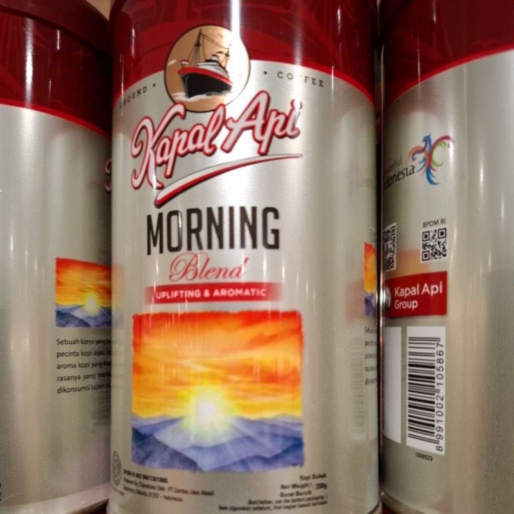 

kapal api morning blend 200gr exp 19 april 2026