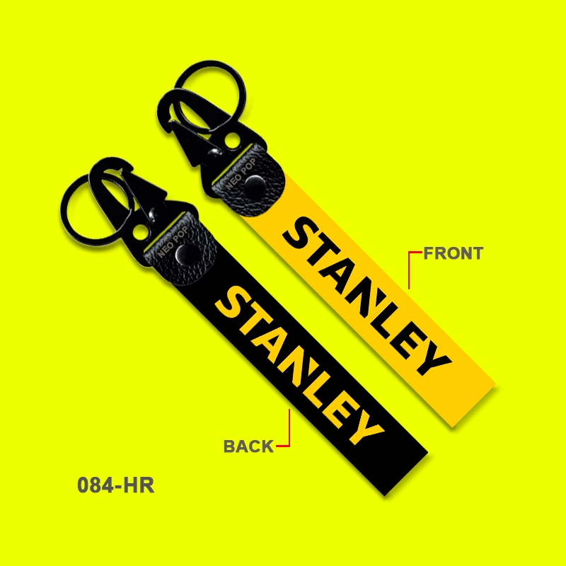 GANTUNGAN KUNCI PREMIUM LOGO STANLEY KEYCHAIN SEPEDA MOTOR MOBIL LISTRIK UNIK AKSESORIS ALAT PERLENG