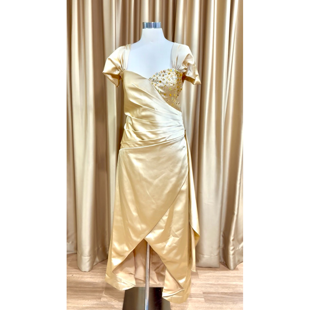 Gemma Golden Dress RENTAL