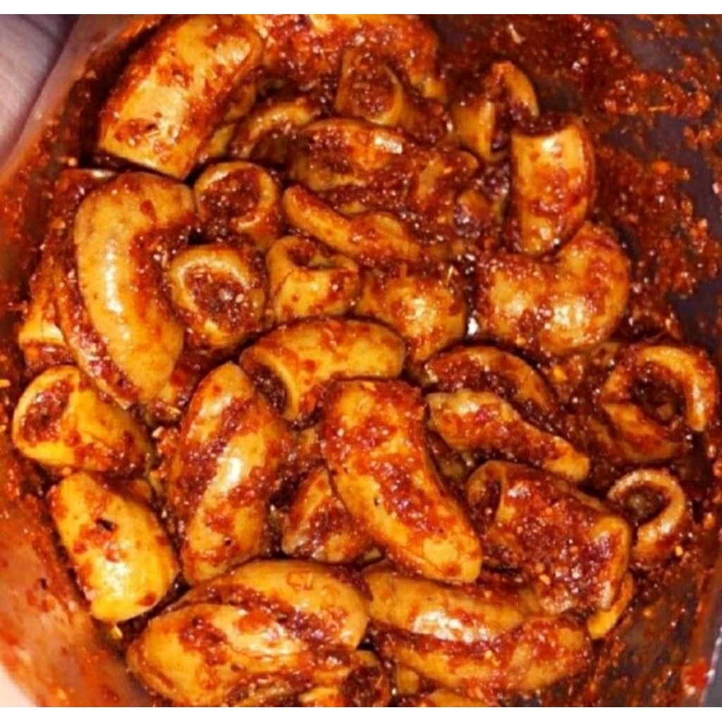 

Seblak makroni bantat pedas daun jeruk