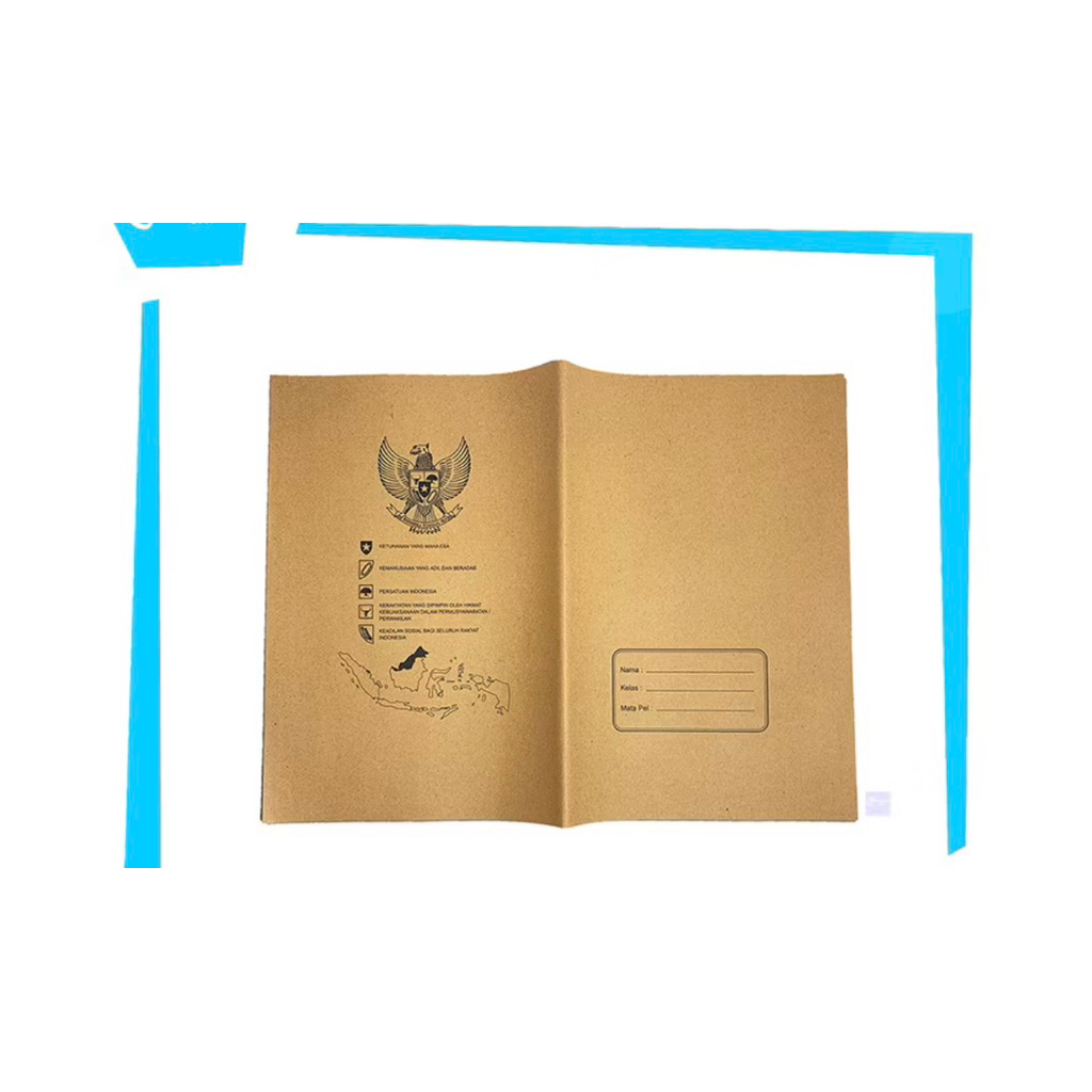 

SAMPUL BUKU TULIS COKLAT GARUDA QWARTO ISI 20 PCS