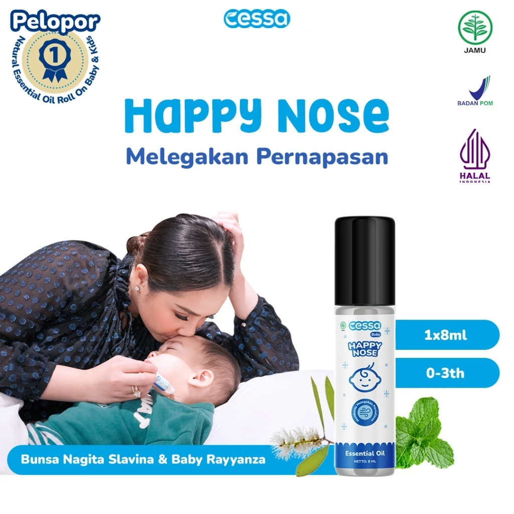 Makassar CESSA Bayi Essential Natural Oil Cough & Flu / Cessa Flu Dan Batuk Bayi