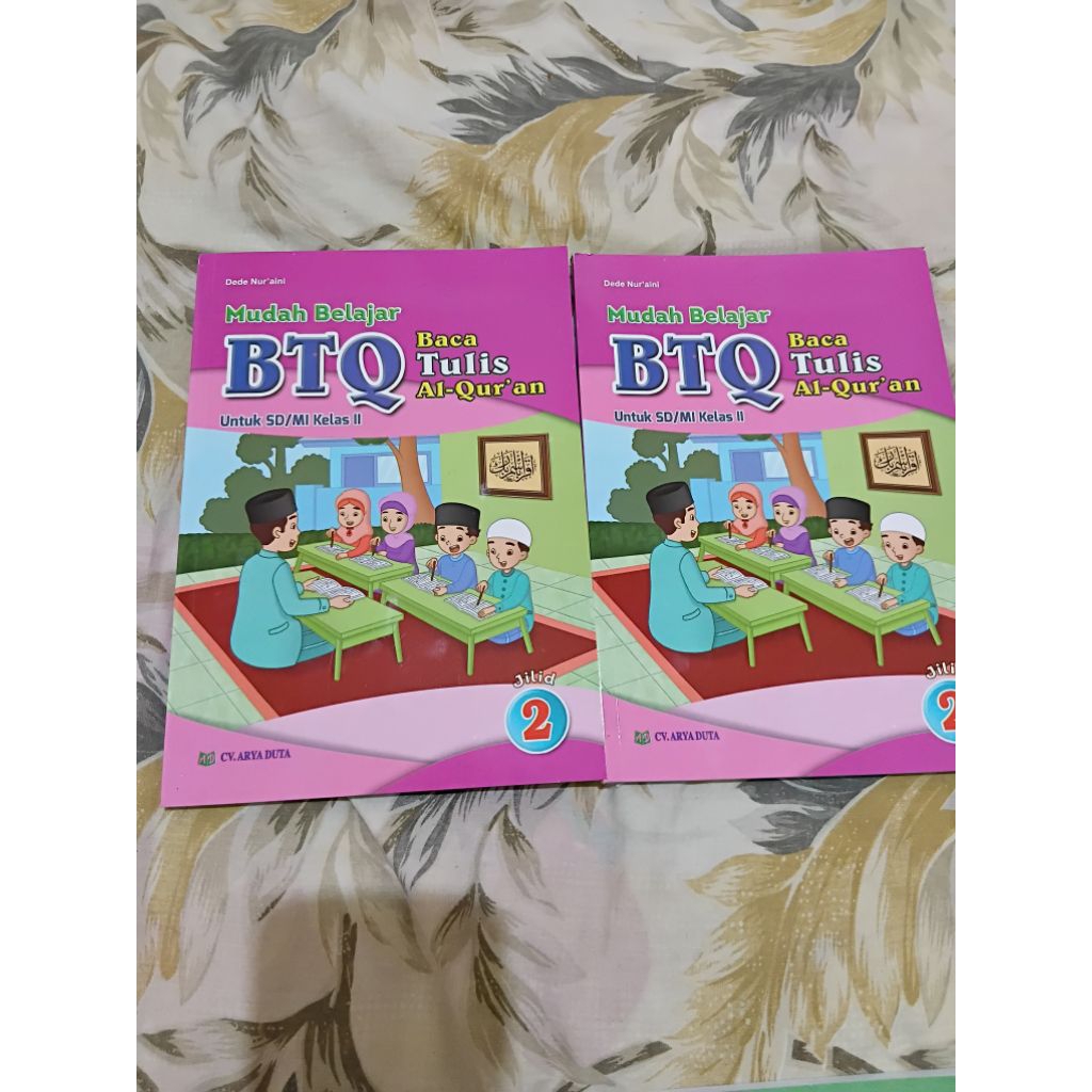 buku paket BTQ kelas 3 sd