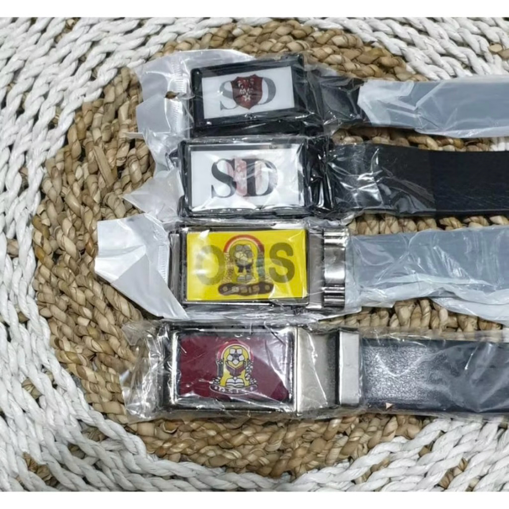 TALI PINGGANG SEKOLAH IKAT PINGGANG KULIT / SABUK SEKOLAH SD SMP SMA