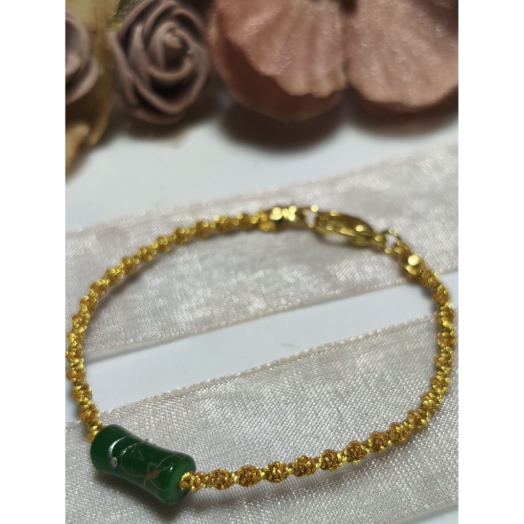 SAMKEST - GELANG GIOK, GELANG SHINEE, GELANG TALI EMAS, GELANG TALI SHIMER, GELANG GIOK KACA, GELANG