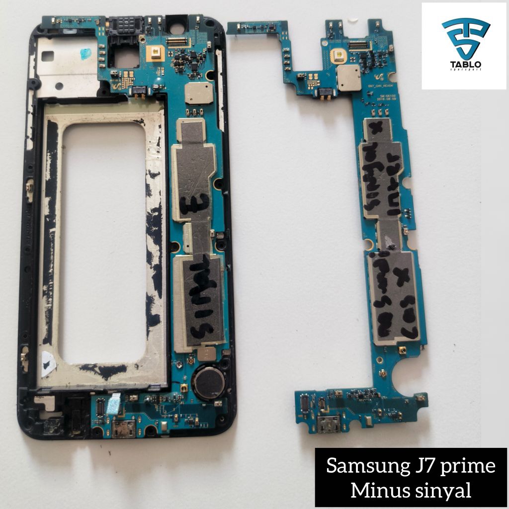 Mesin Samsung J7 prime hidup minus
