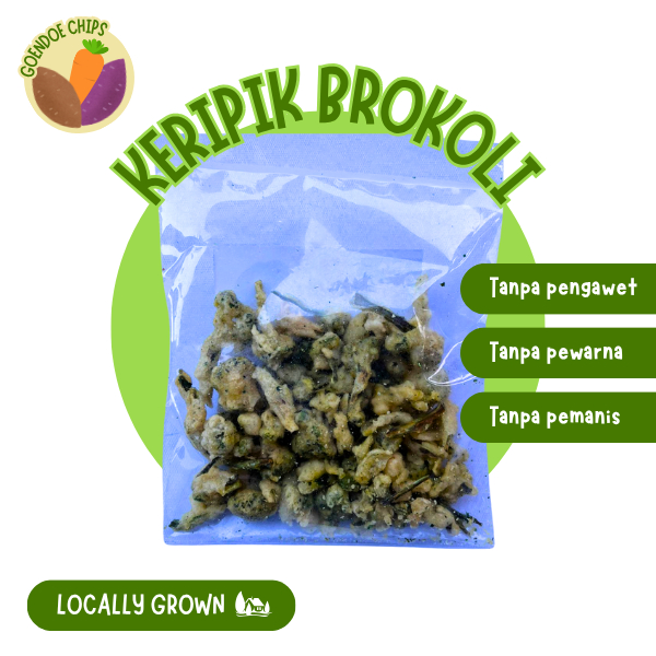 

Keripik Brokoli 100 Gr - Cemilan Khas Batu Malang
