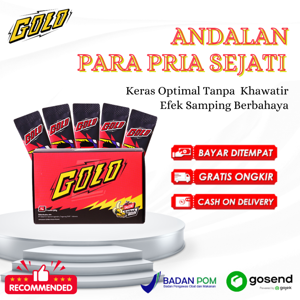 

Golo Ginseng Original 100 % Rasa Banana Minuman Gingseng Botanical