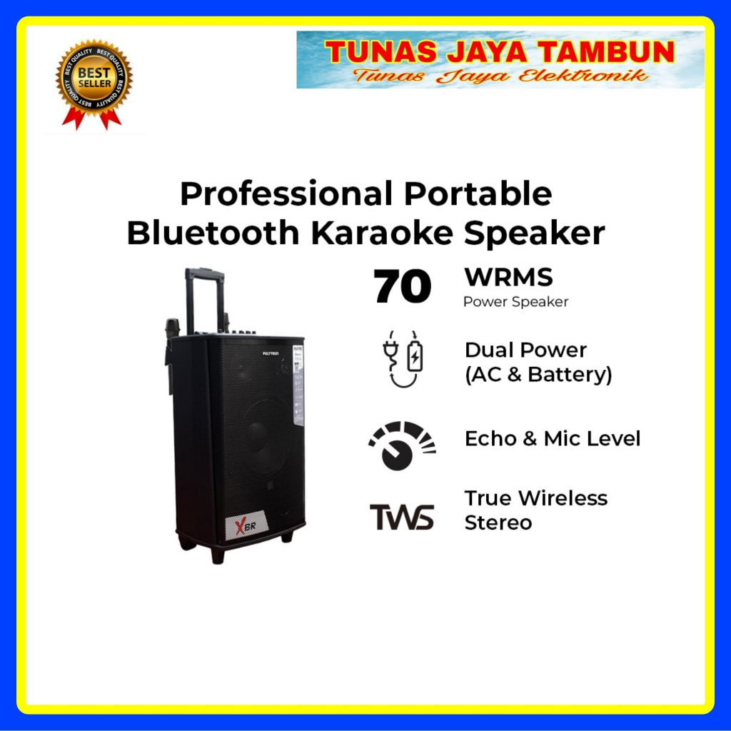 SPEAKER POLYTRON PAS PRO 10F7 / WIRELESS POLYTRON PAS PRO 10F7 / POLYTRON PAS PRO 10 F 7 BLUETOOTH