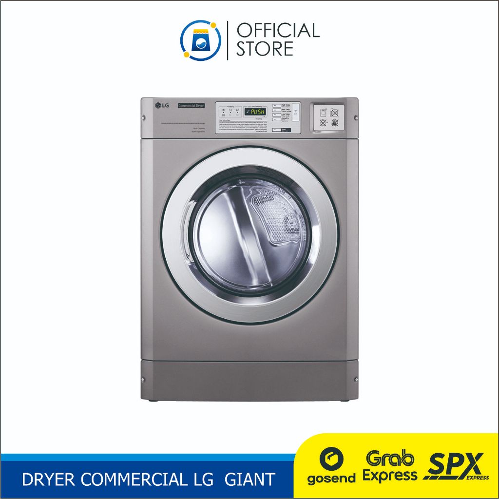 LG Giant Max Dryer 10.2Kg – Mesin Pengering Gas Laundry