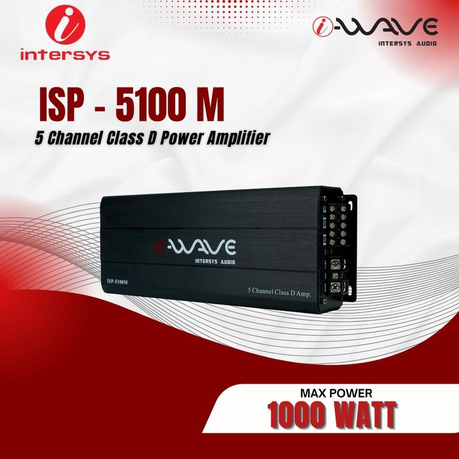 Power Amplifier Intersys Iwave ISP-5100M Monoblock Class D