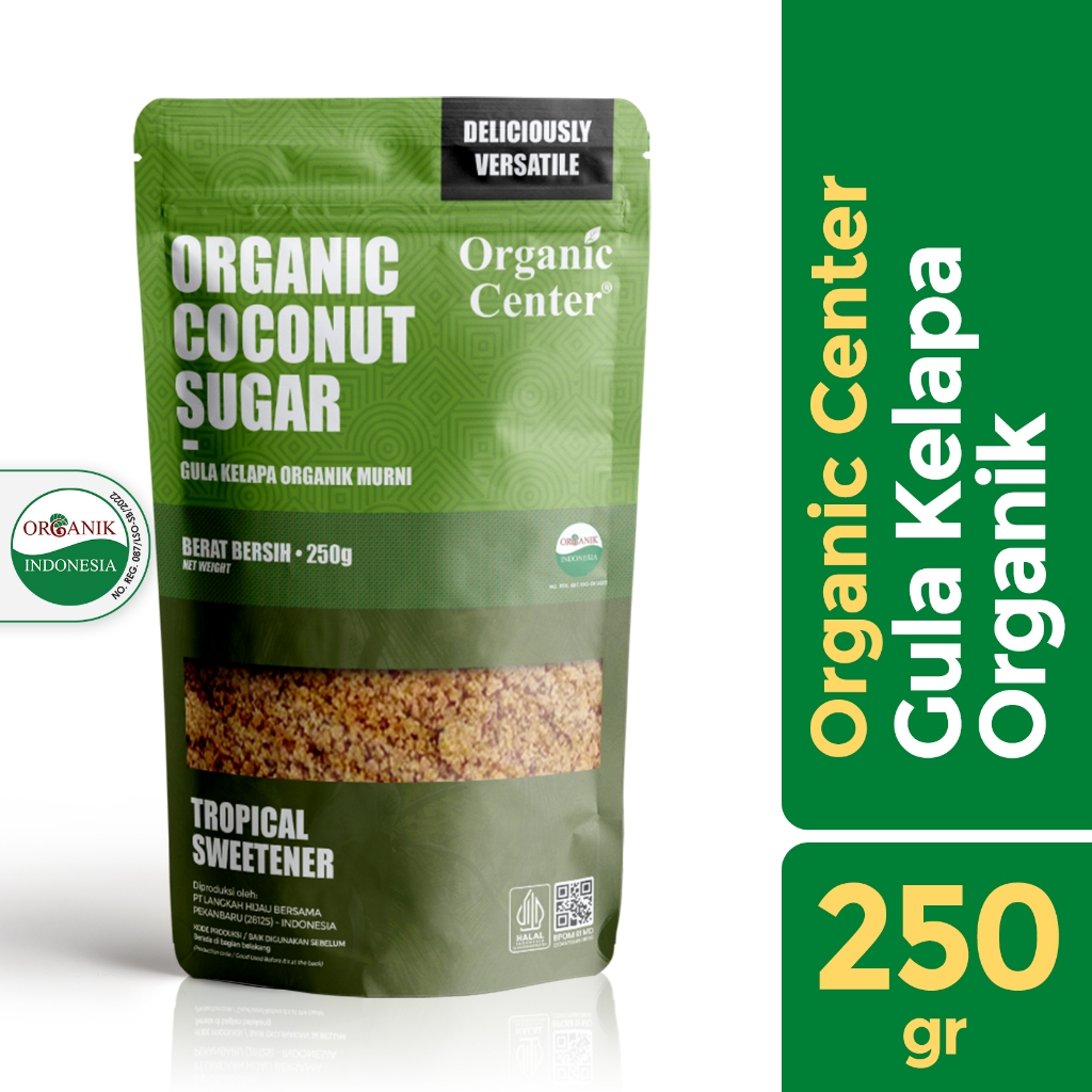 

Organic Center - Coconut Sugar Organic 250gr - Gula Kelapa - Organik