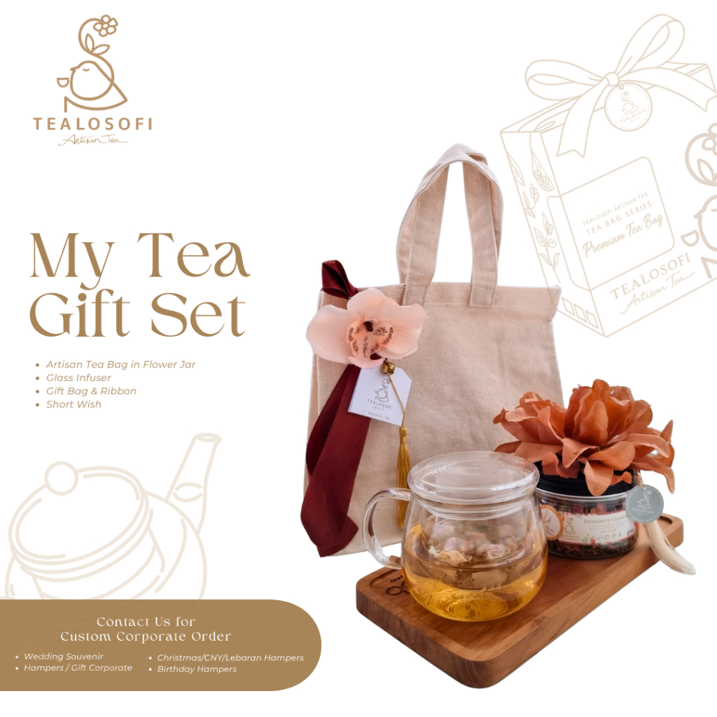 

My Tea Gift Set - Hampers Wedding Christmas Lebaran CNY Chinese New Year Birthday Valentines - Tealosofi Tea