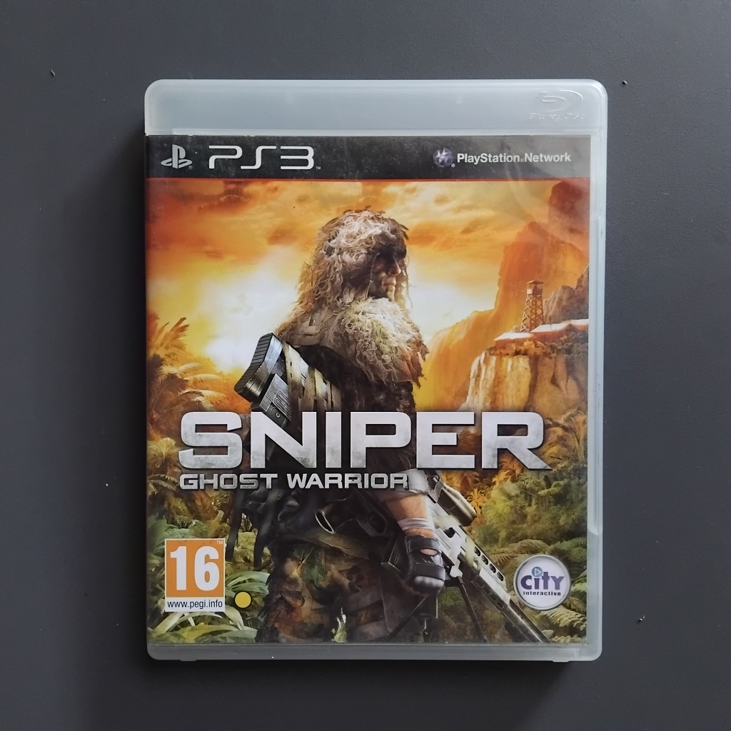 Kaset BD Ori PS3 - SNIPER Ghost Warrior