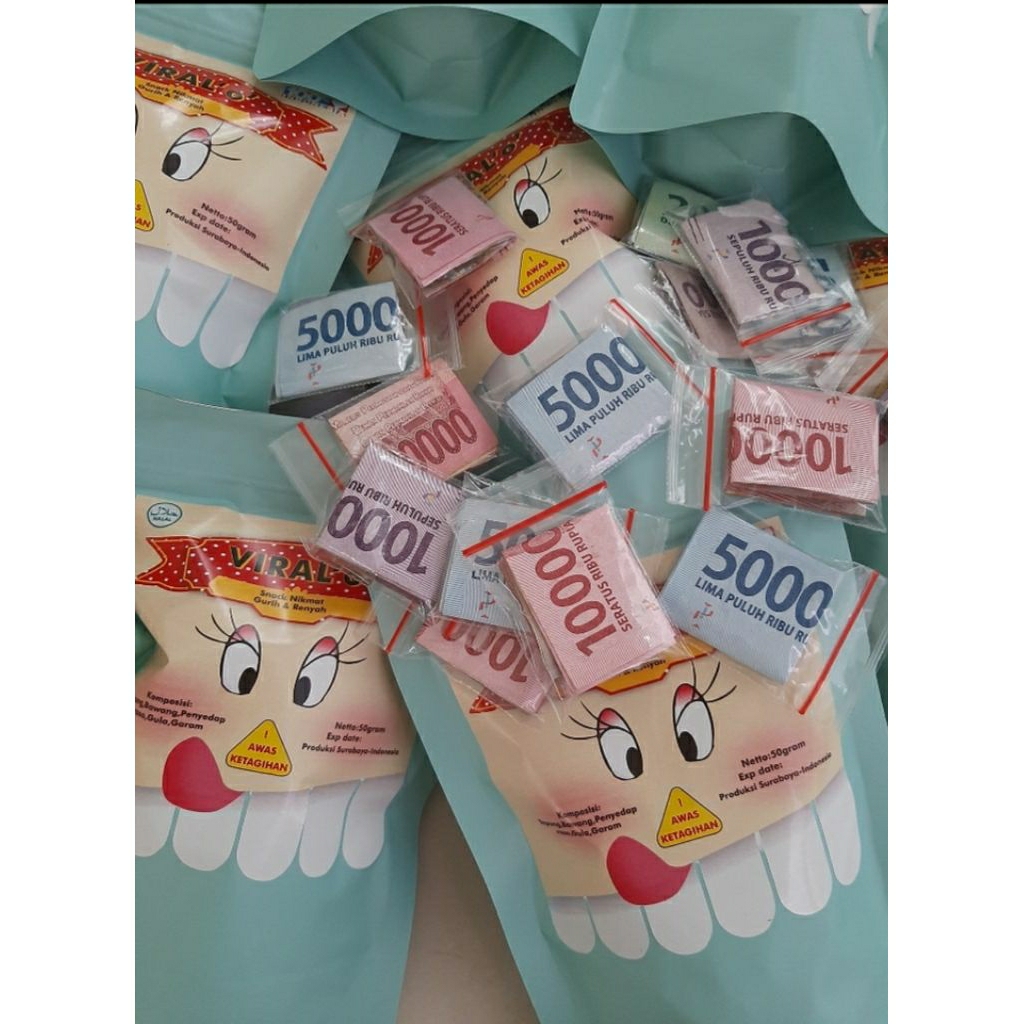 

Snack Viralo berhadiah snack berhadiah murah isi 5