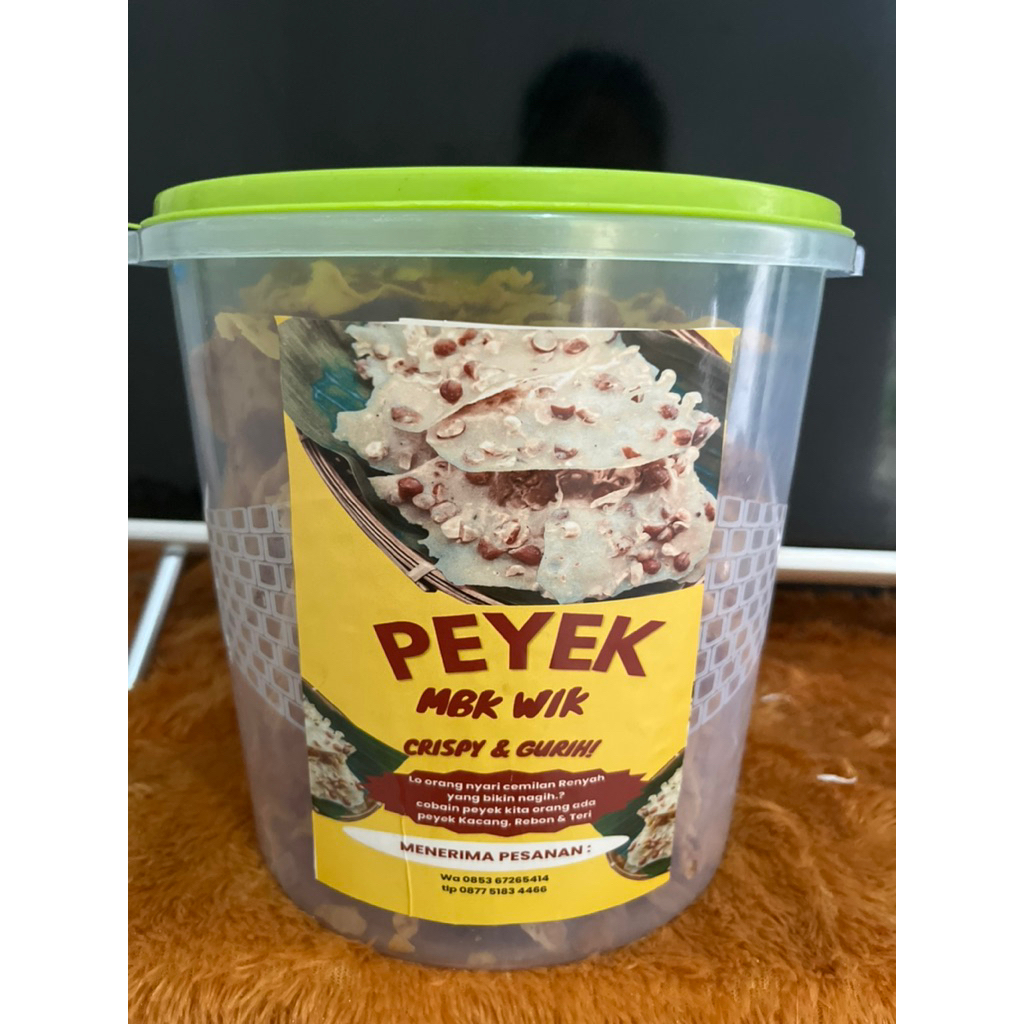 

Peyek Teri Asin Mbk Wik