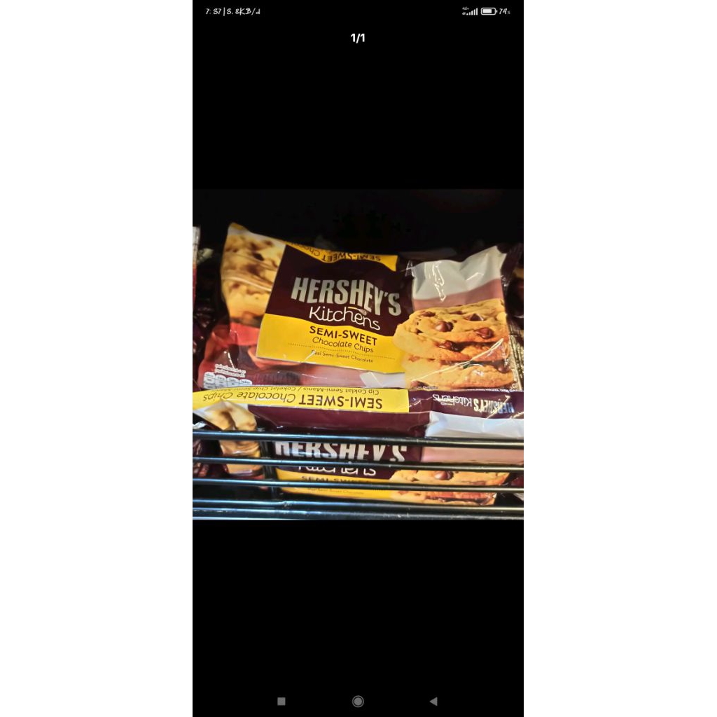 

hershey's semi sweet chocolate chips 340gr