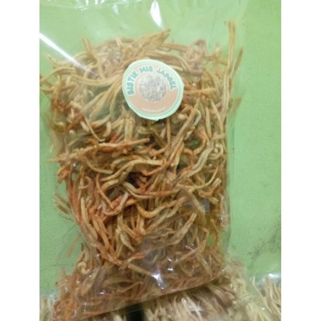 

stik mie pedas dan original bumbu tabur 500gram