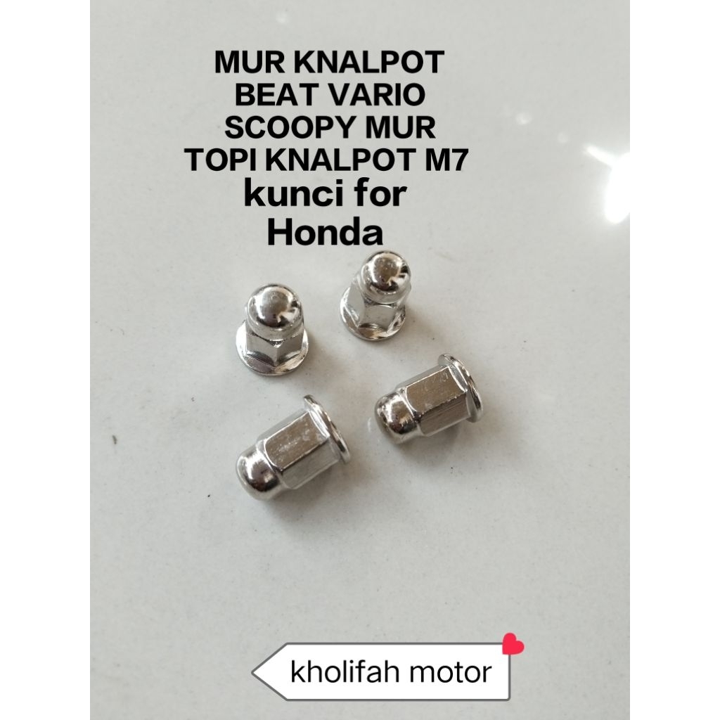MUR KNALPOT BEAT VARIO SCOOPY MUR TOPI KNALPOT M7 KUNCI 10 FOR HONDA