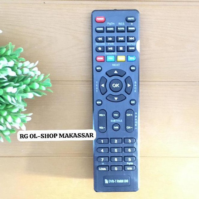 Remot Remote STB DVB T2 Receiver Parabola Ichiko 8000HD
