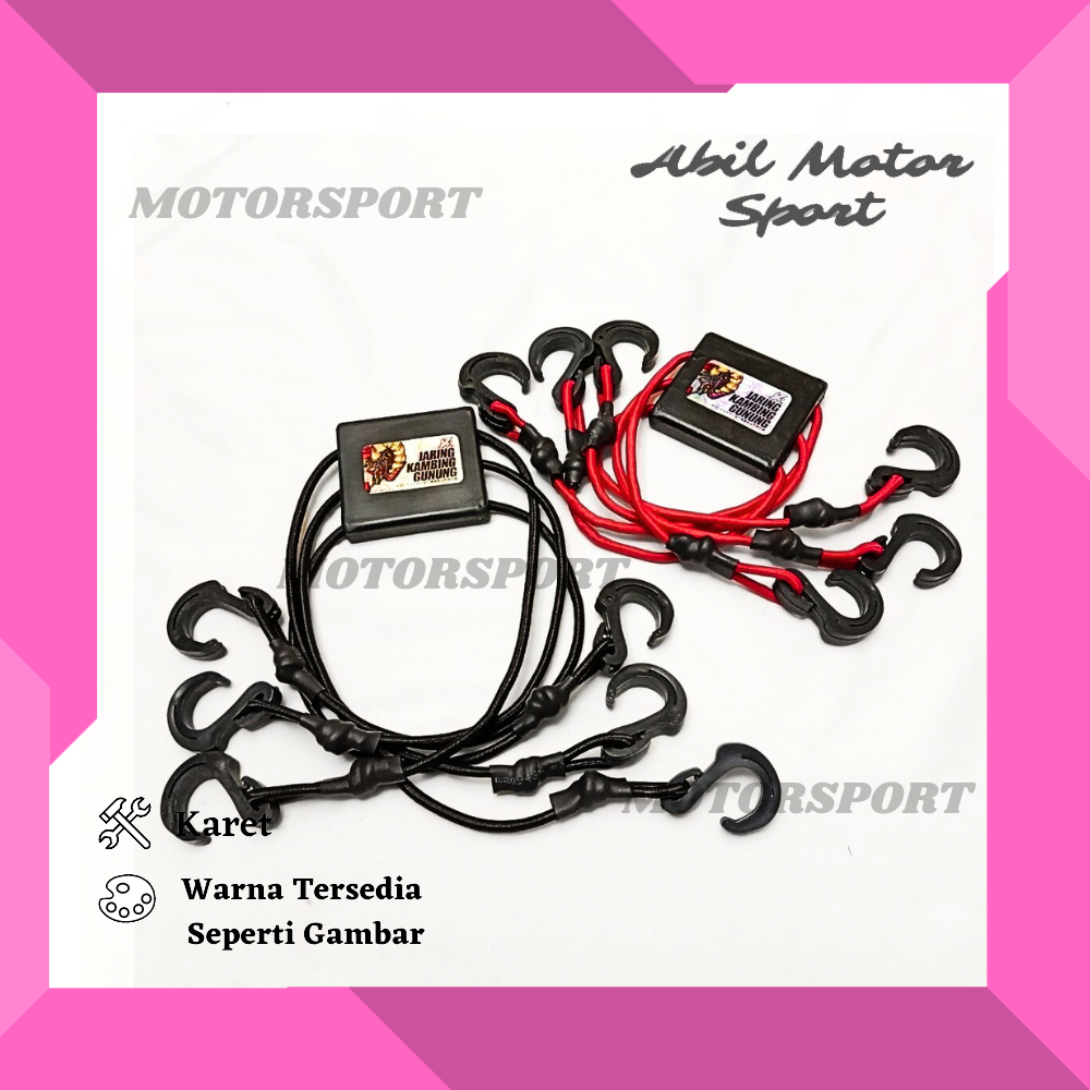 JARING KAMBING GUNUNG SPYDERNET JARING MOTOR JARING HELM TAS BOX MOTOR