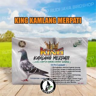 JUAL KING KAMLANG MERPATI 1 SACHET VITAMIN JAMU BURUNG MERPATI BALAP KOLONG TAMBAH STAMINA RECOVERY