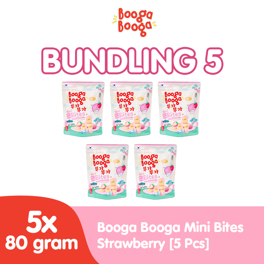 

Bundling Booga Booga Mini Bites Strawberry [5 pcs]